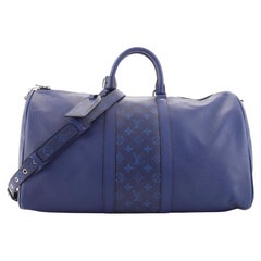 Louis Vuitton Keepall Bandouliere Bag Monogram Taigarama 50