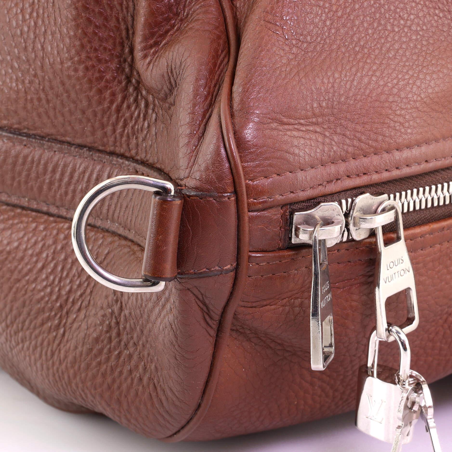 Women's or Men's Louis Vuitton Keepall Bandouliere Bag Nomade Leather 45