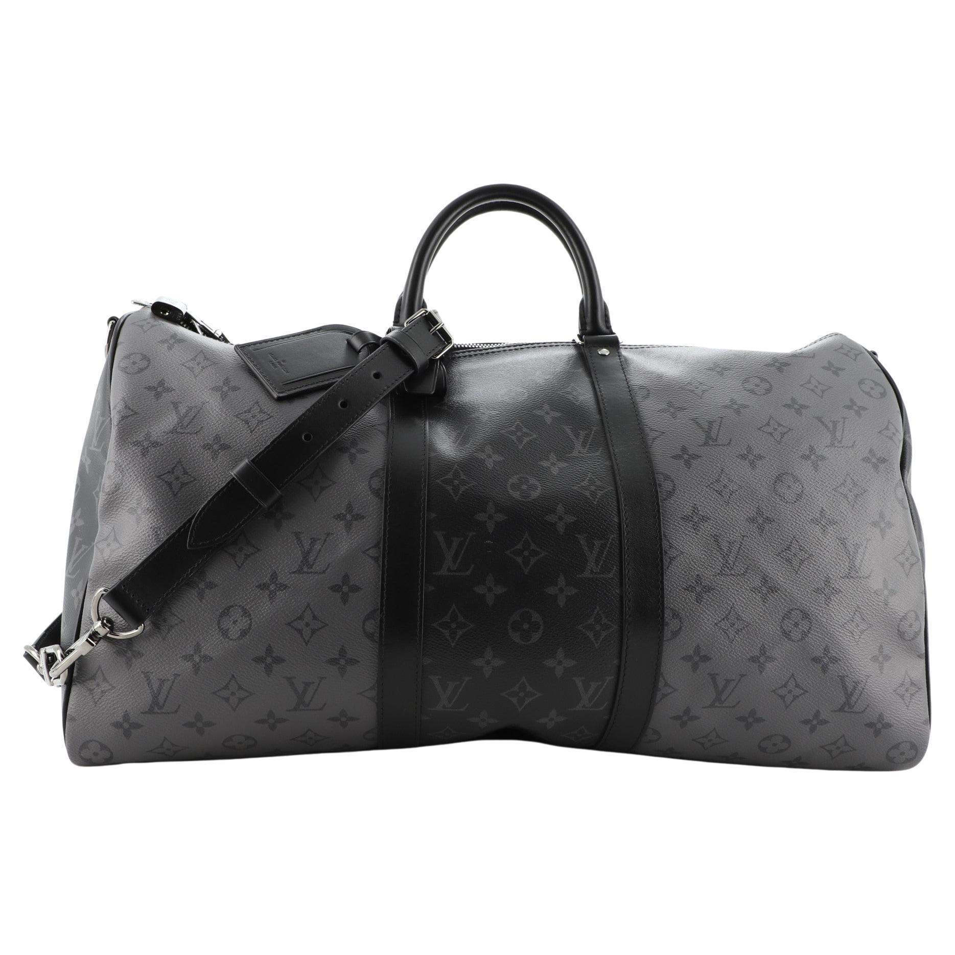 Louis Vuitton Monogram Eclipse Reverse City Keepall, Luxury, Bags