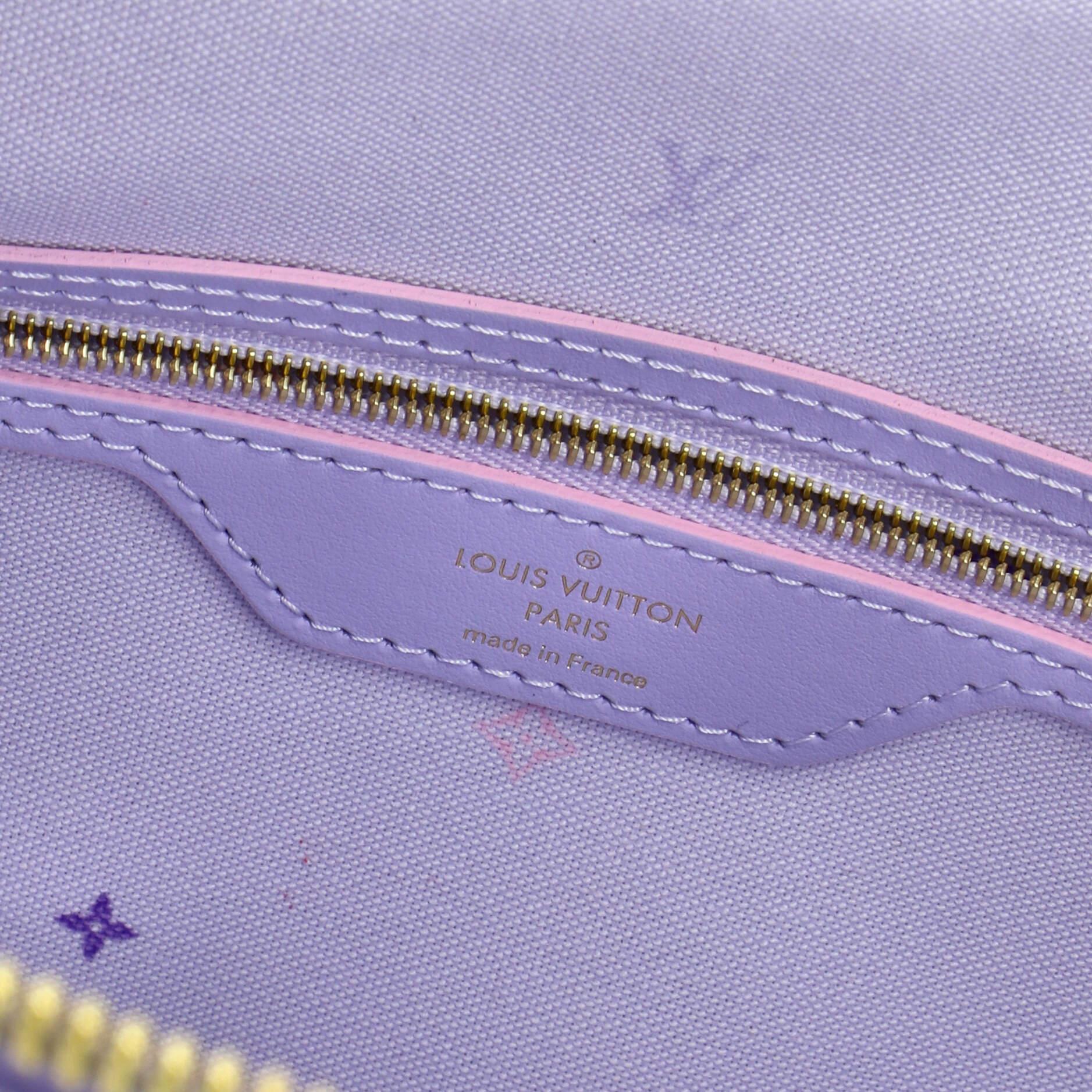 Louis Vuitton Keepall Bandouliere Bag Spring in the City Monogram Giant Canvas 3