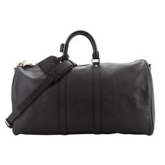 Louis Vuitton Keepall Bandouliere Bag Taiga Leather 50