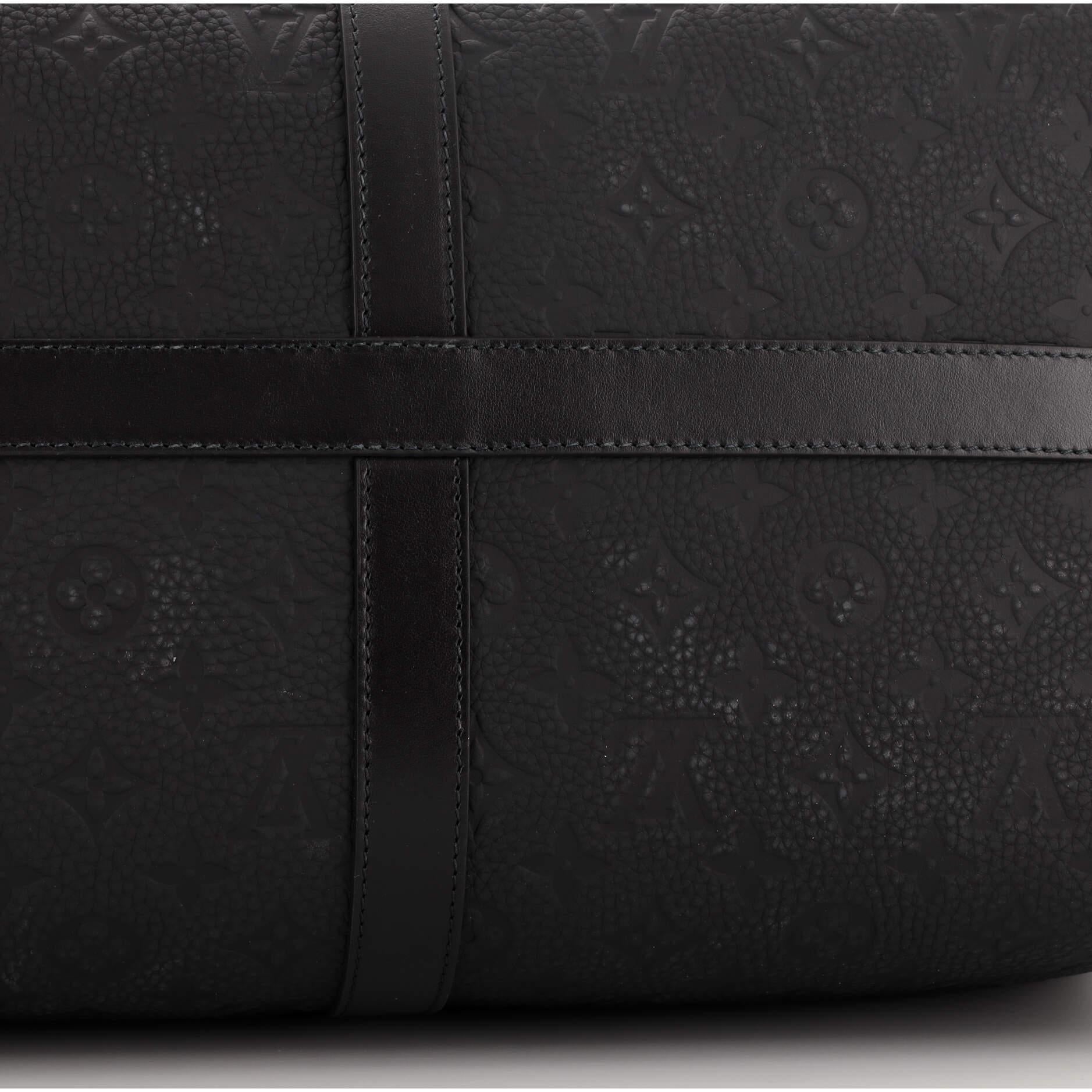 Louis Vuitton Keepall Bandouliere Bag Taurillon Monogram Leather 50 2