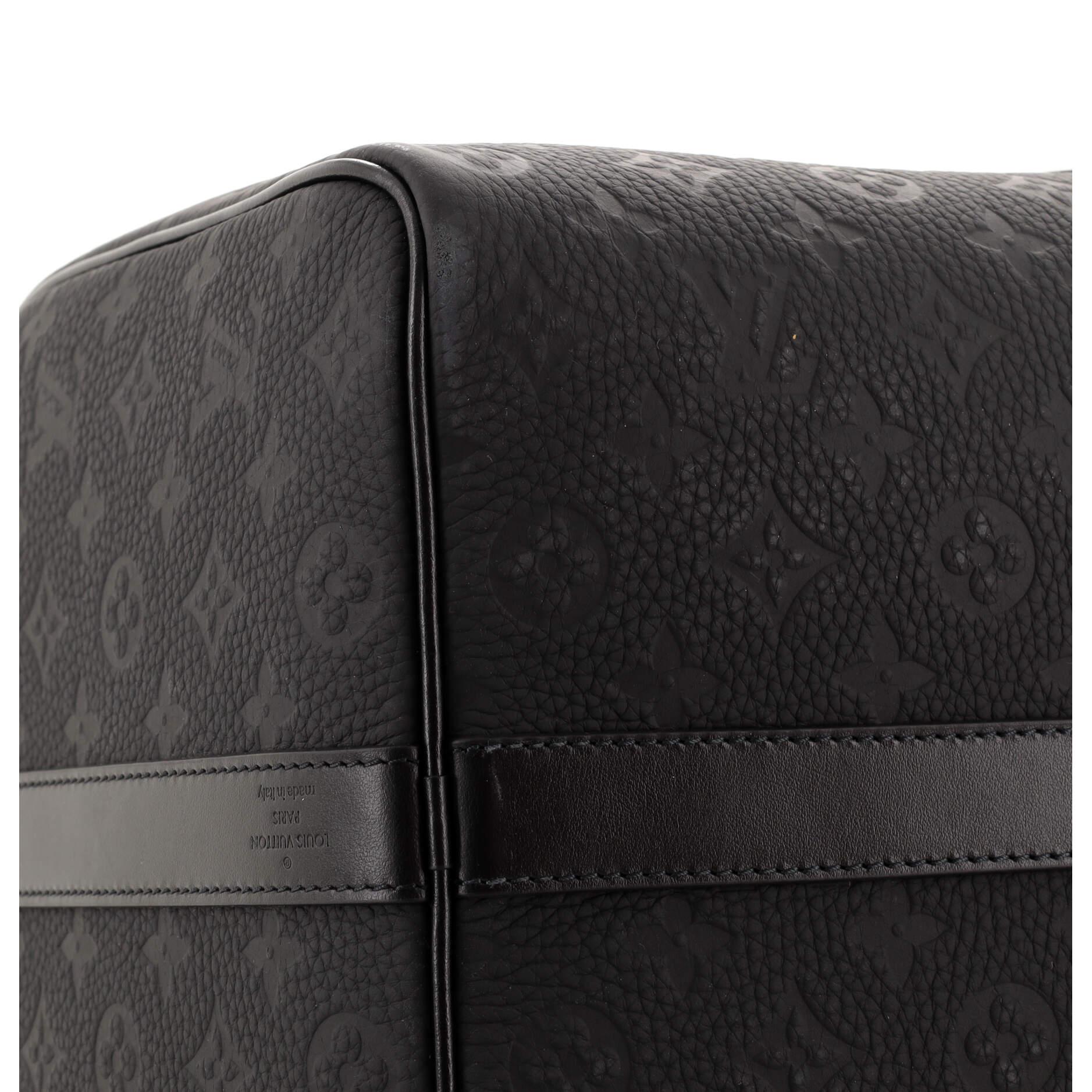 Louis Vuitton Keepall Bandouliere Bag Taurillon Monogram Leather 50 3
