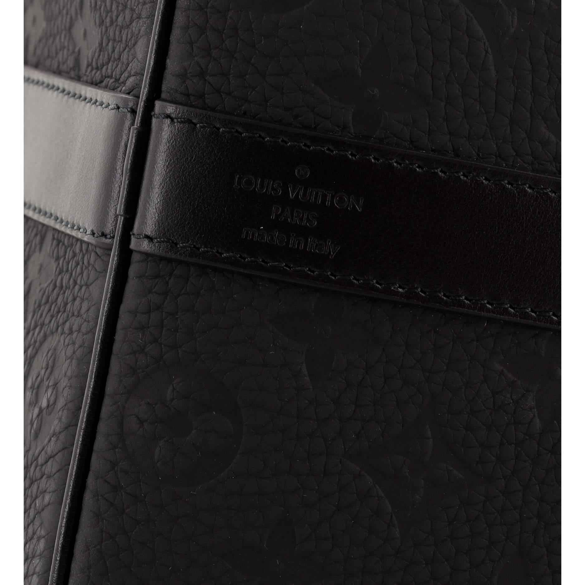 Louis Vuitton Keepall Bandouliere Bag Taurillon Monogram Leather 50 4