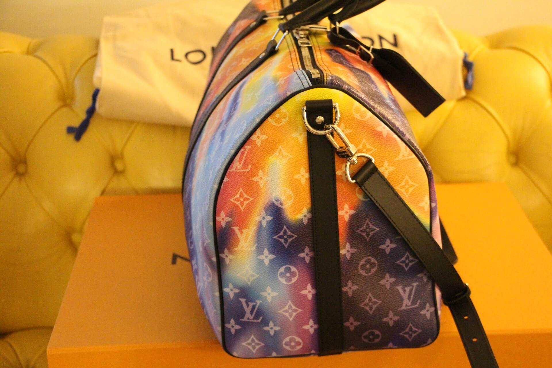 Louis Vuitton Keepall Bandouliere, Very Limited Sunset Edition by Virgil Abloh 10