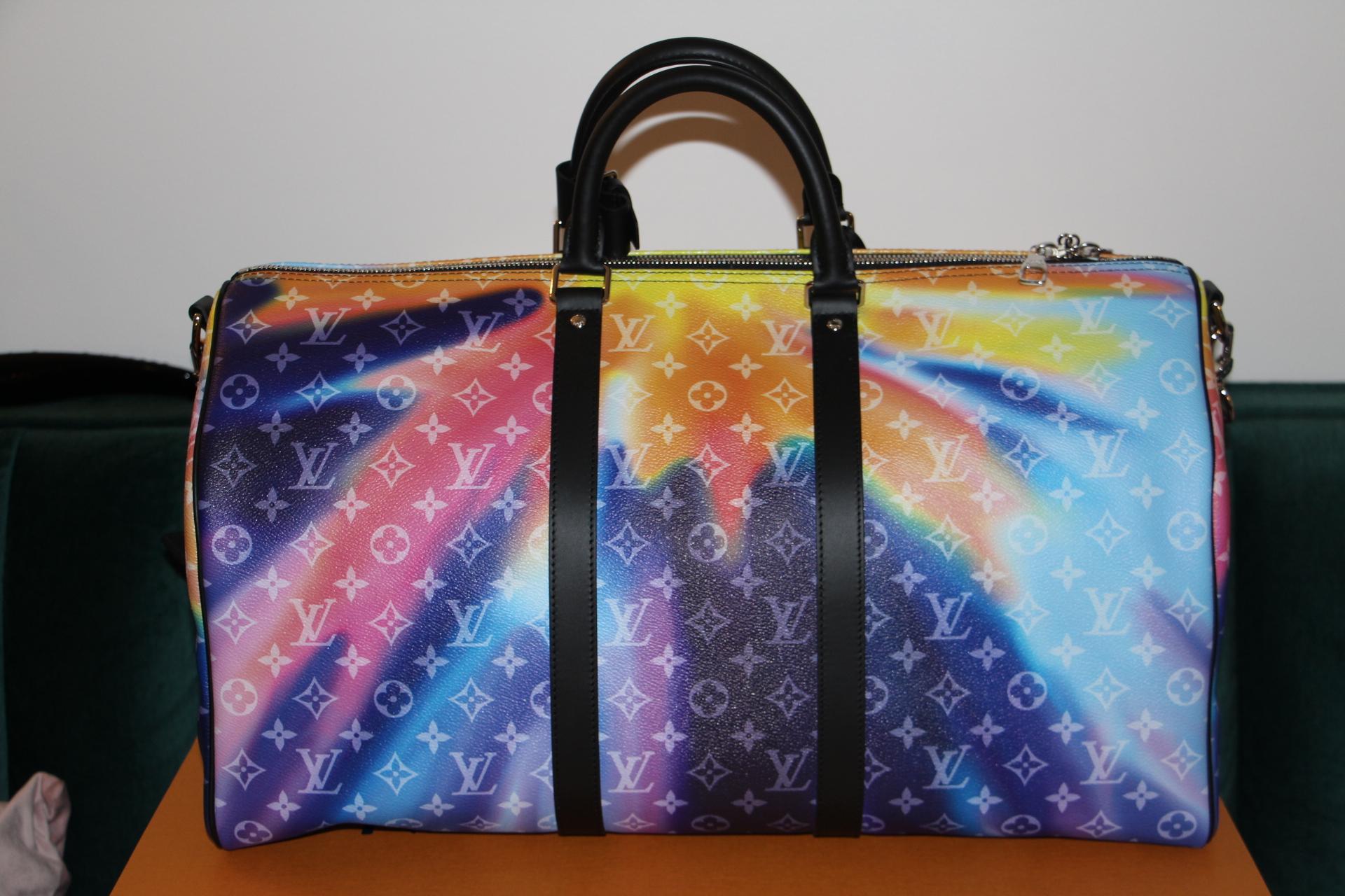 Louis Vuitton Keepall Bandouliere, Very Limited Sunset Edition by Virgil Abloh 1