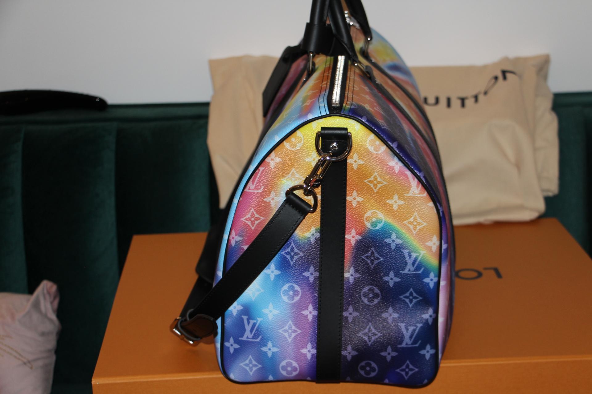 Louis Vuitton Keepall Bandouliere, Very Limited Sunset Edition by Virgil Abloh 2