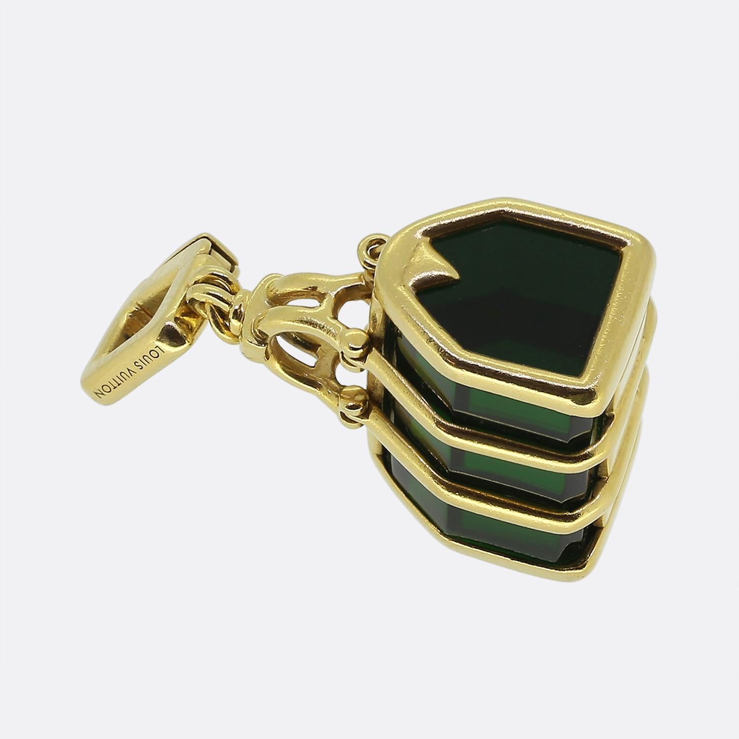 Pendentif à breloques Louis Vuitton Keepall Bon état - En vente à London, GB