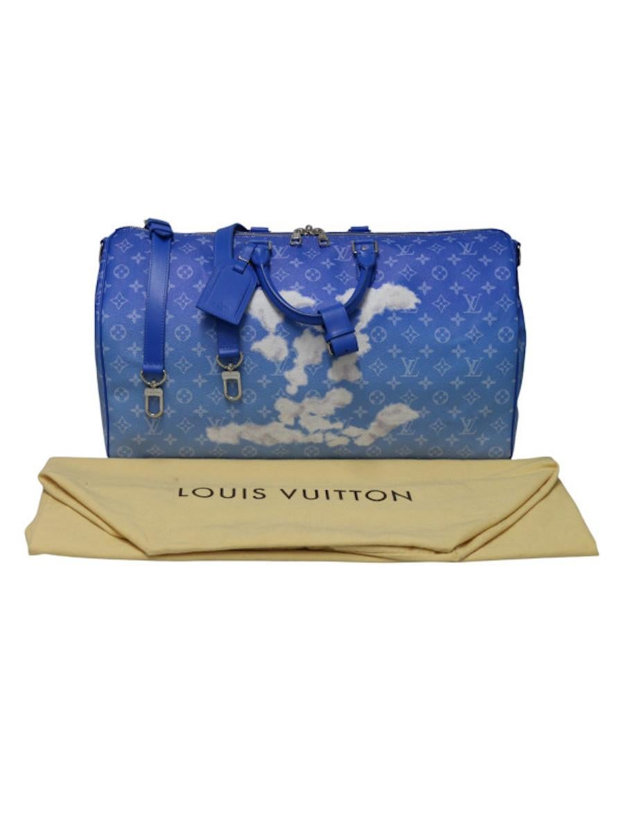 Louis Vuitton Keepall Cloud by Virgil Abloh en vente 7