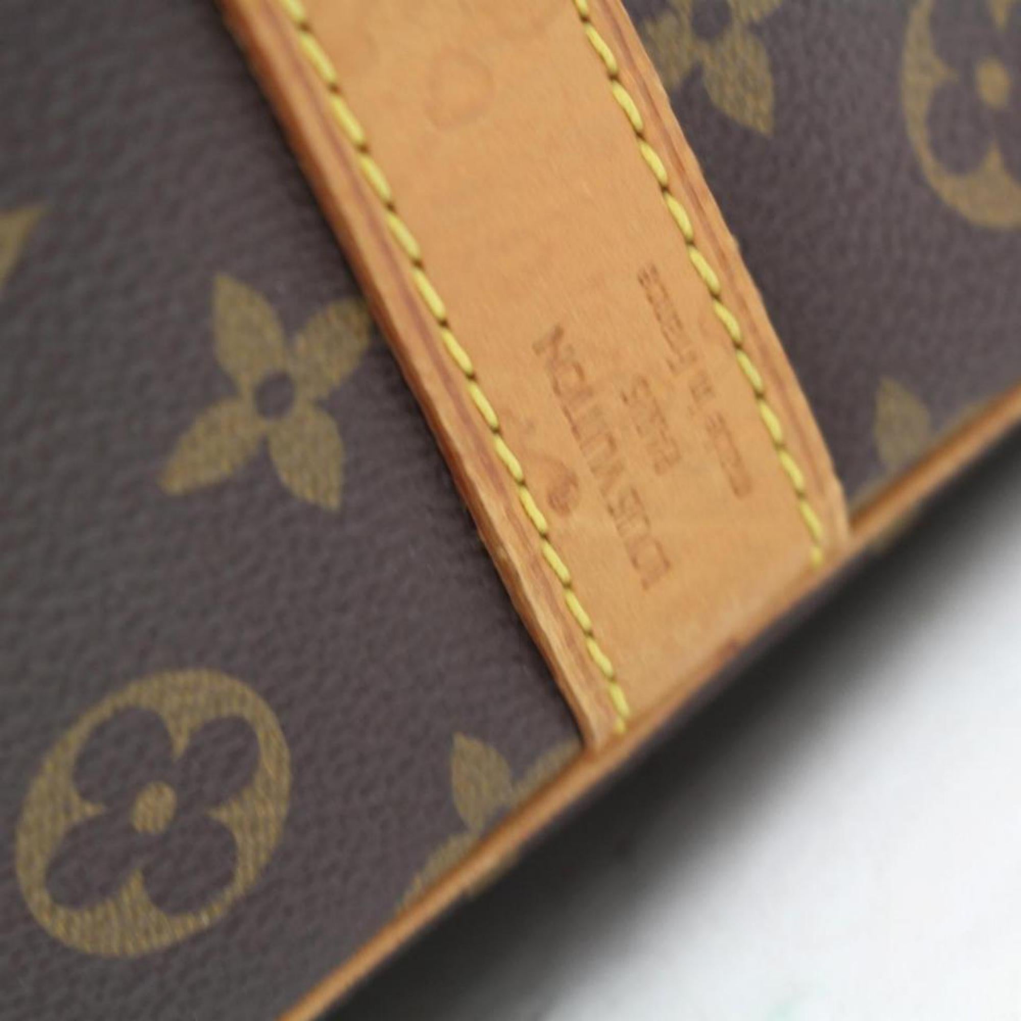 Women's Louis Vuitton Keepall Duffle Monogram Bandouliere 50 869035 Weekend/Travel Bag For Sale