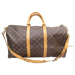 Louis Vuitton Keepall Duffle Monogram Bandouliere 50 869035 Weekend/Travel Bag