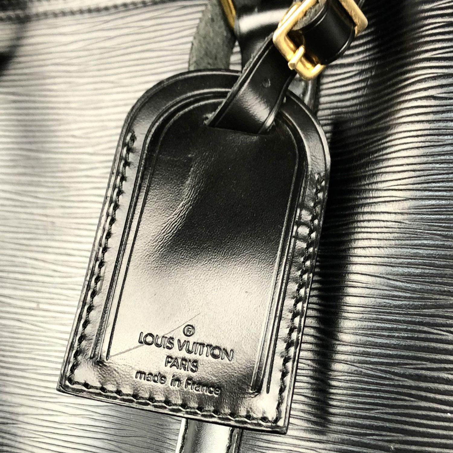 Bolsa de fin de semana Louis Vuitton Keepall Epi 50 en venta 6