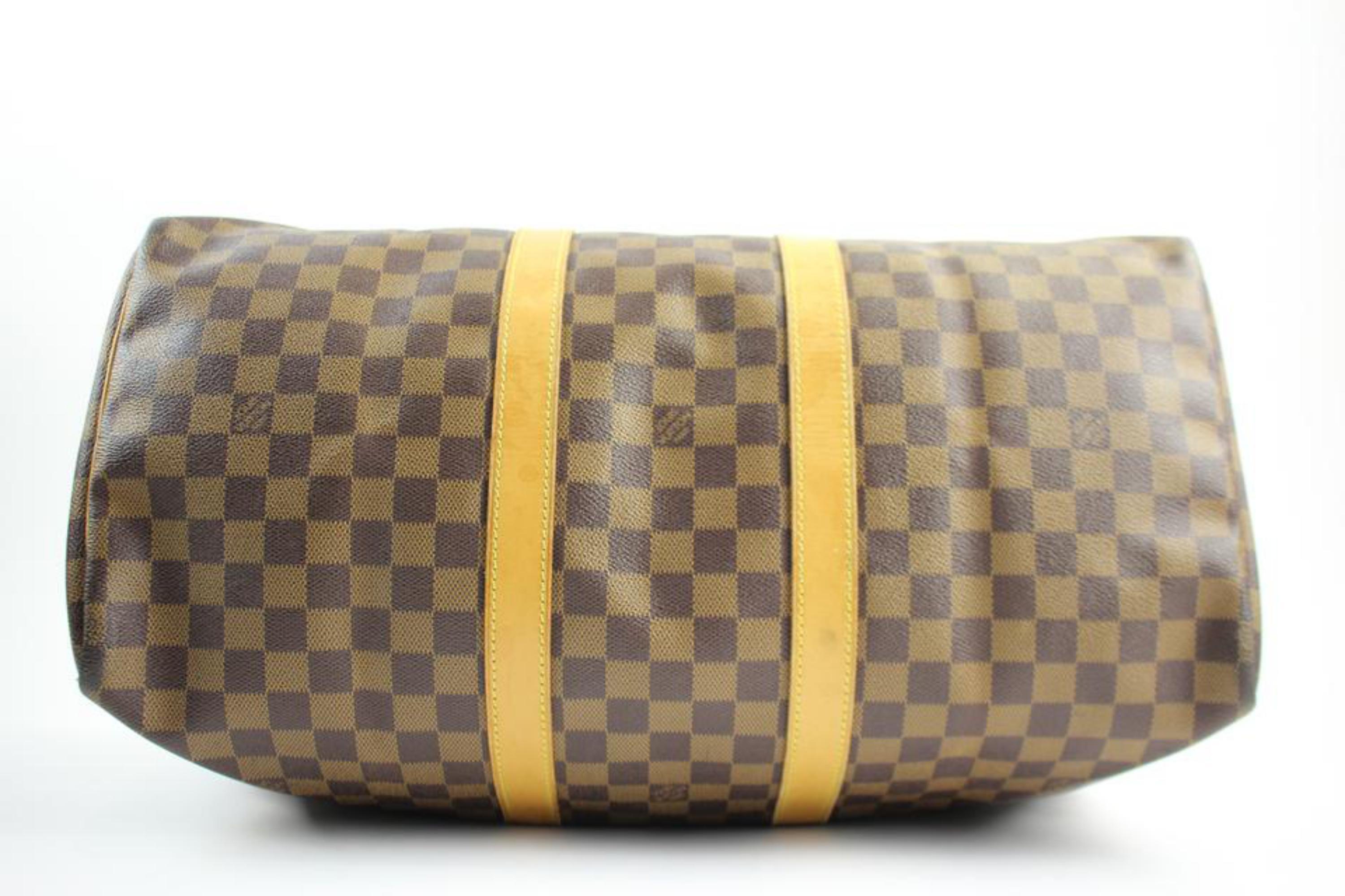 Louis Vuitton Keepall ( Extremely Rare ) Centenaire 107lva129 Weekend/Travel Bag For Sale 1