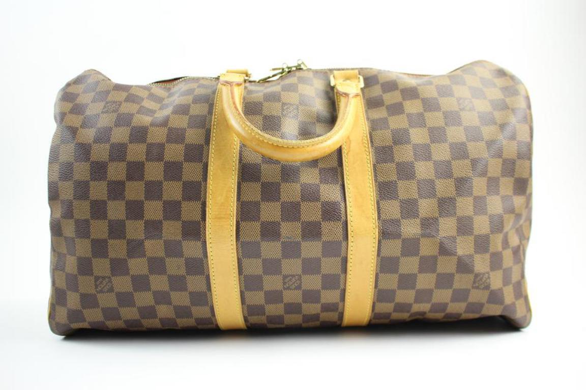 Louis Vuitton Keepall ( Extremely Rare ) Centenaire 107lva129 Weekend/Travel Bag For Sale 3