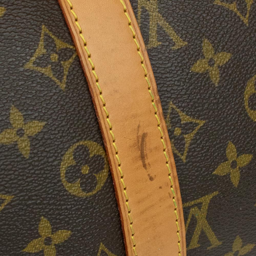 Louis Vuitton, Keepall in brown canvas 7