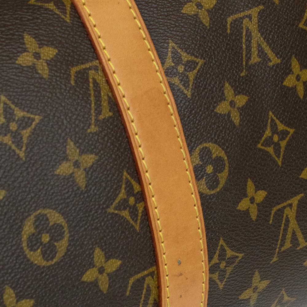 Louis Vuitton, Keepall in brown canvas 10