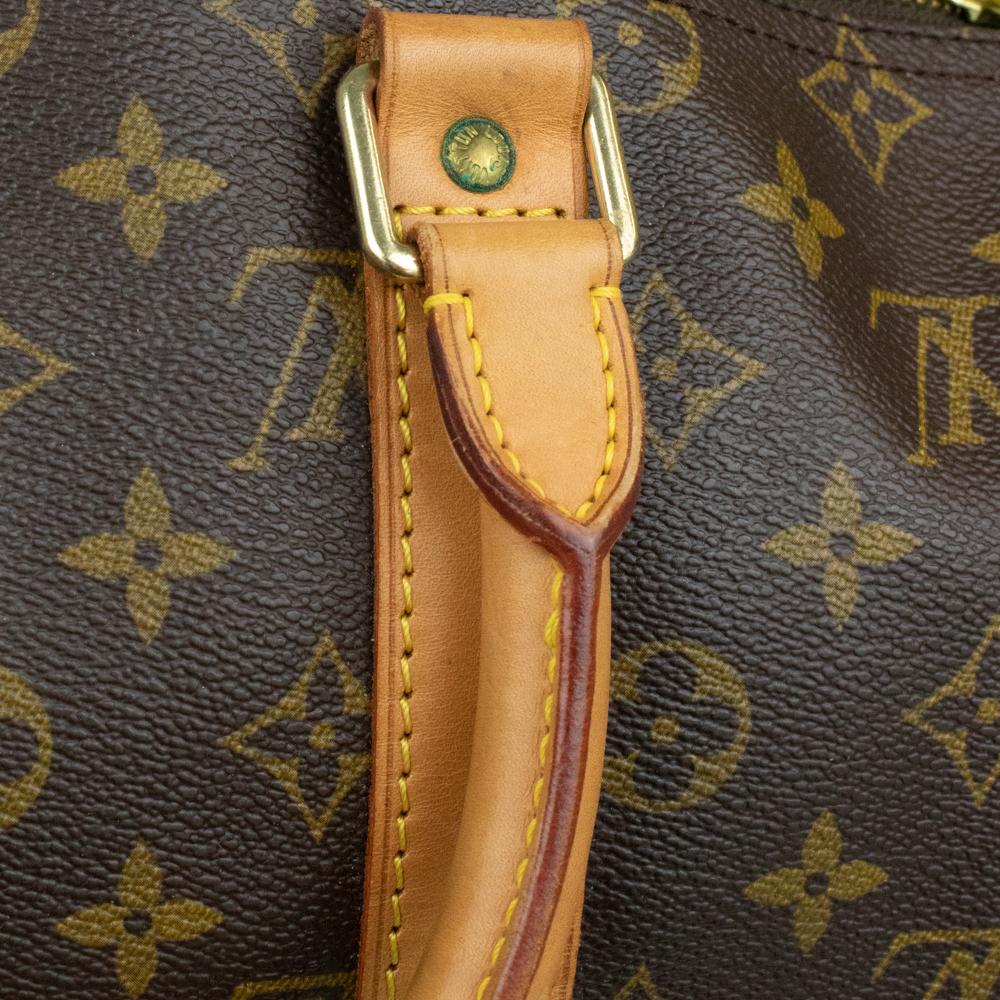 Louis Vuitton, Keepall in brown canvas 11