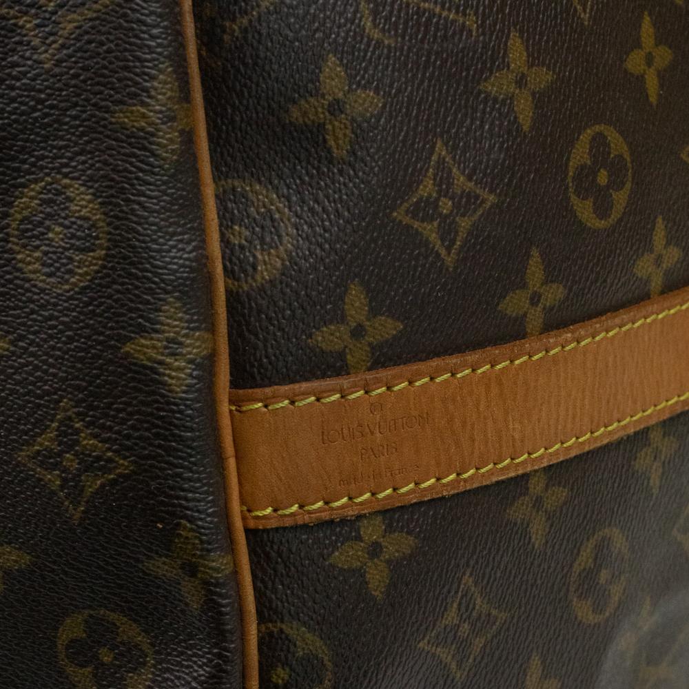 Louis Vuitton, Keepall in brown canvas For Sale 1