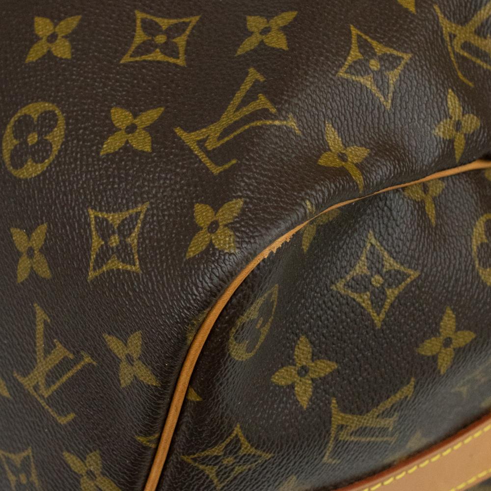 Louis Vuitton, Keepall in brown canvas 4