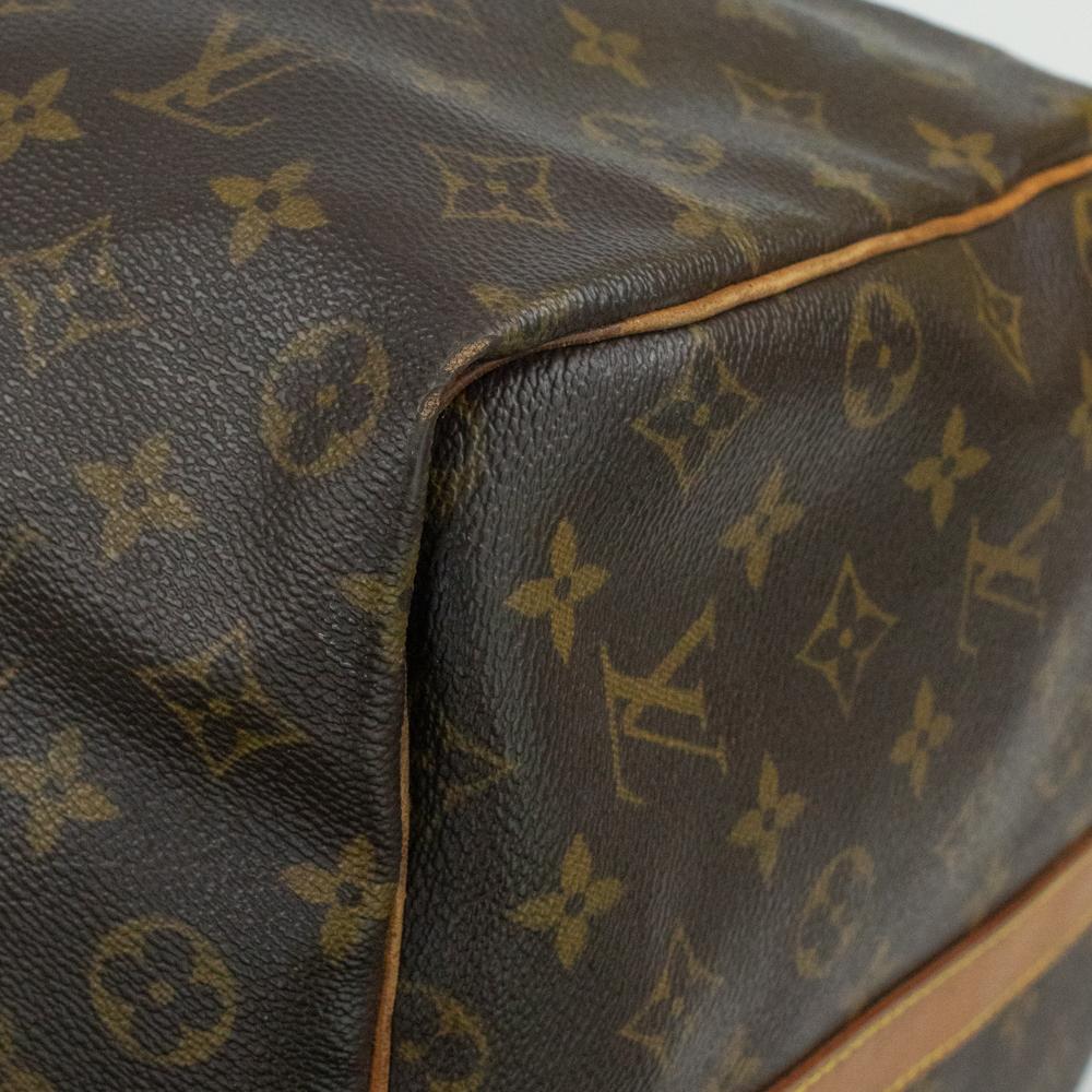 Louis Vuitton, Keepall in brown canvas For Sale 4