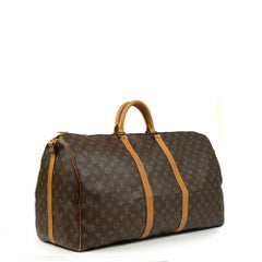 Louis Vuitton, Keepall in brown monogram canvas