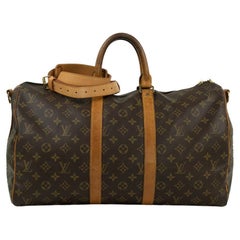 Louis Vuitton, Keepall in brown monogram canvas