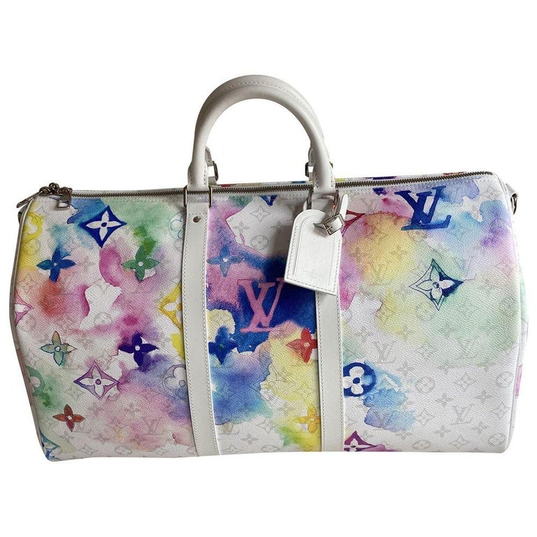 Louis Vuitton Monogram Watercolor Canvas City Keepall For Sale at 1stDibs