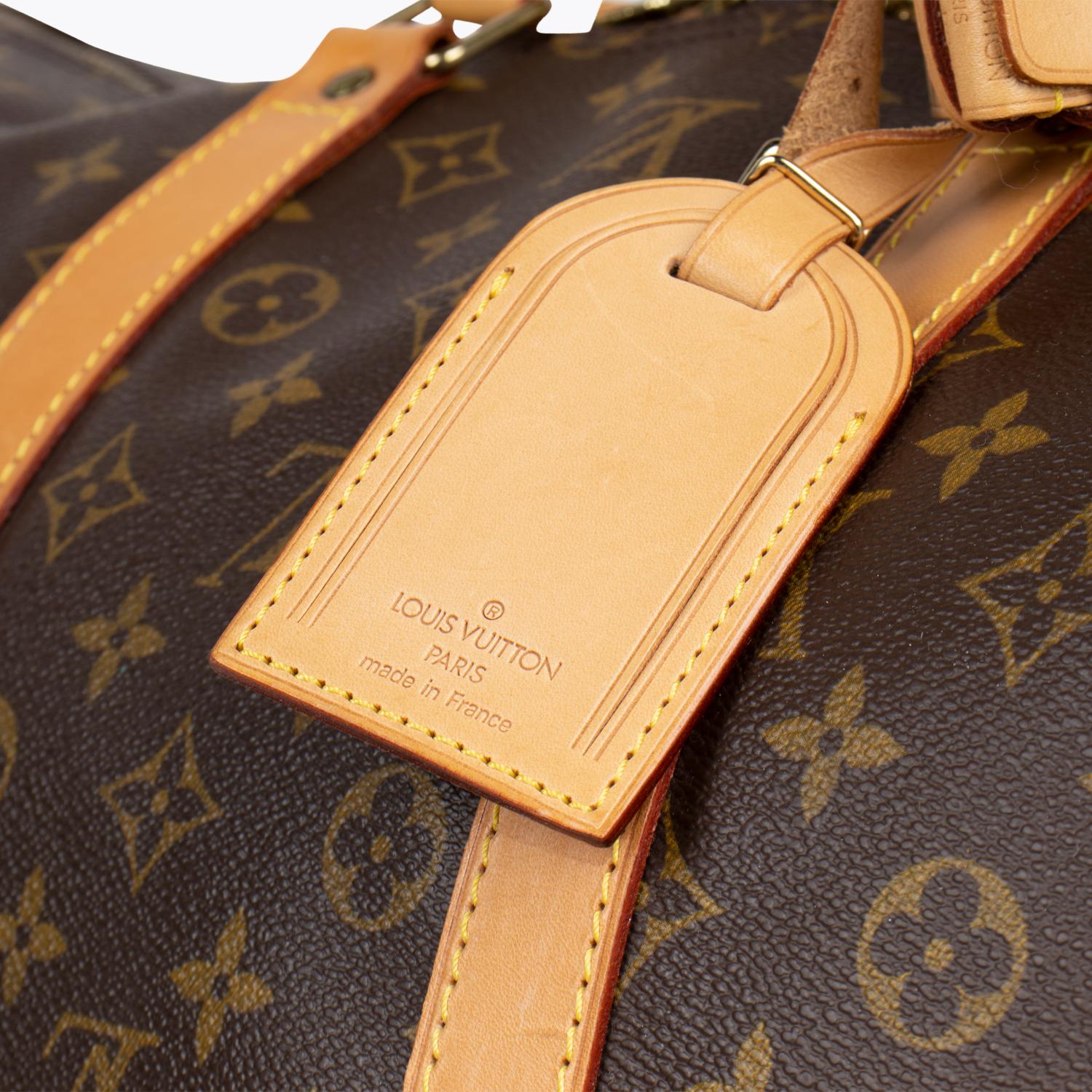 Louis Vuitton Keepall Monogram 55 Bag For Sale 5