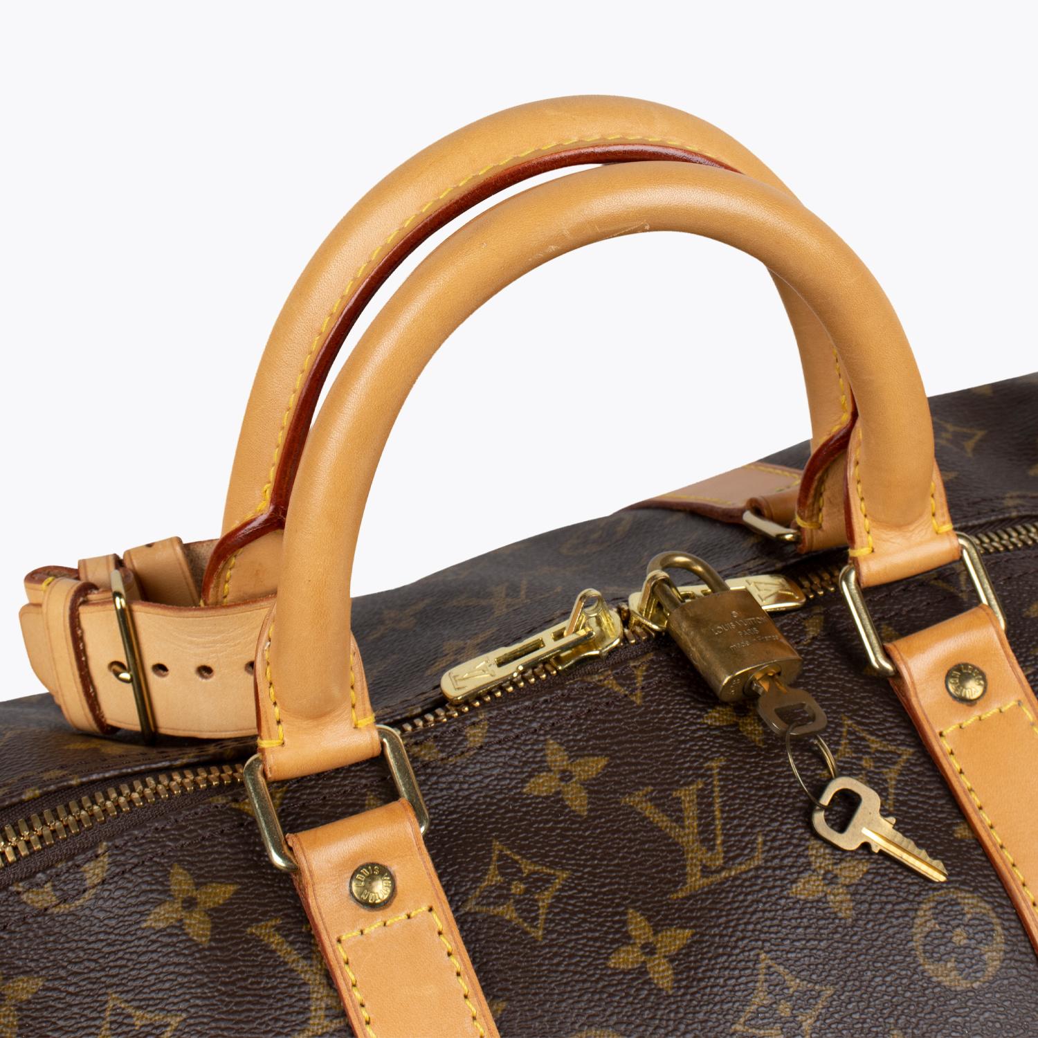 Louis Vuitton Keepall Monogram 55 Bag For Sale 1