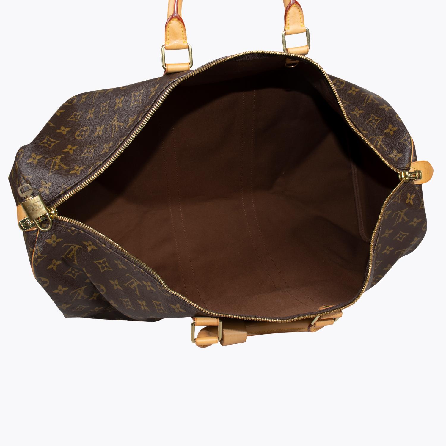 Louis Vuitton Keepall Monogram 55 Bag For Sale 2