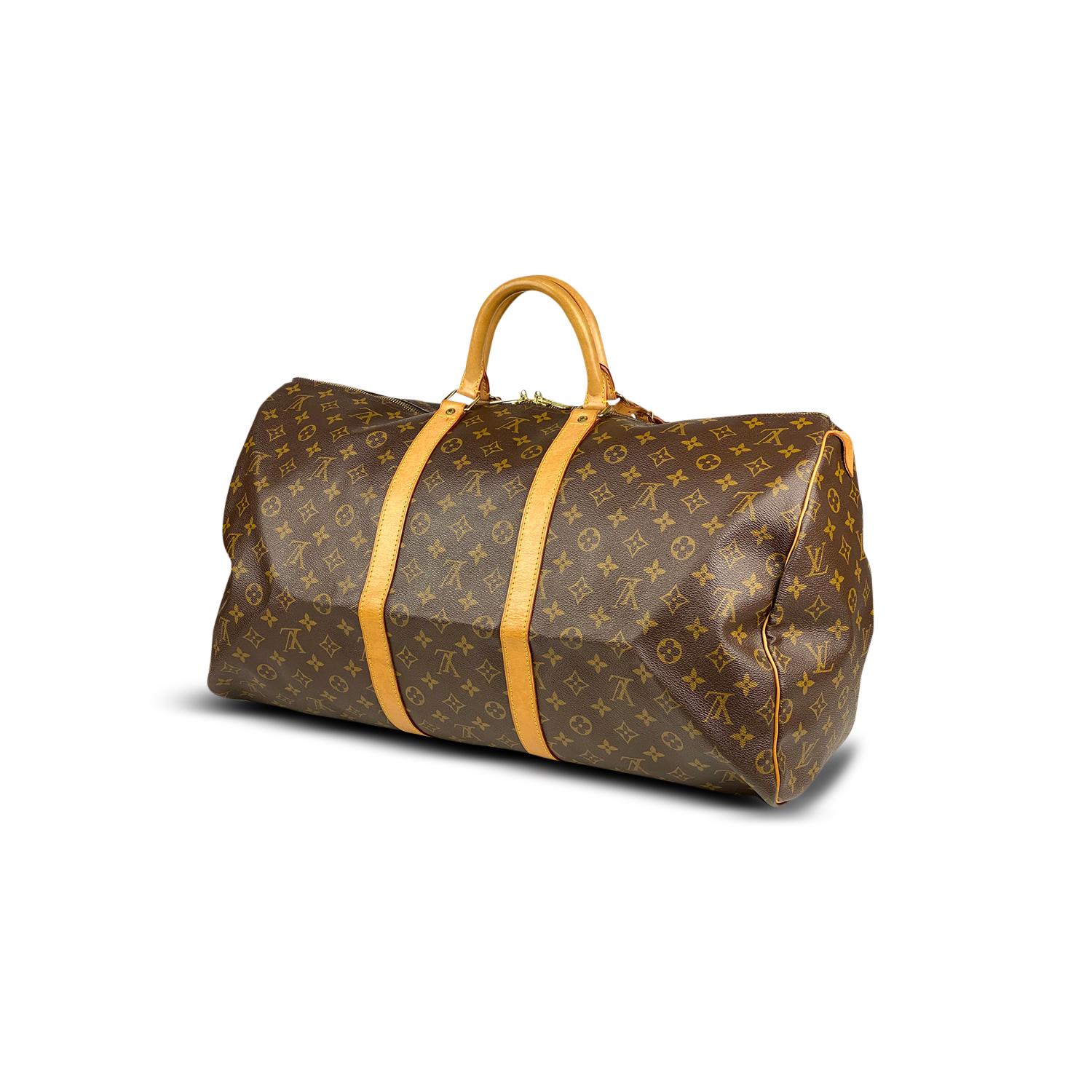 Louis Vuitton Keepall Monogram 55 In Good Condition For Sale In Sundbyberg, SE