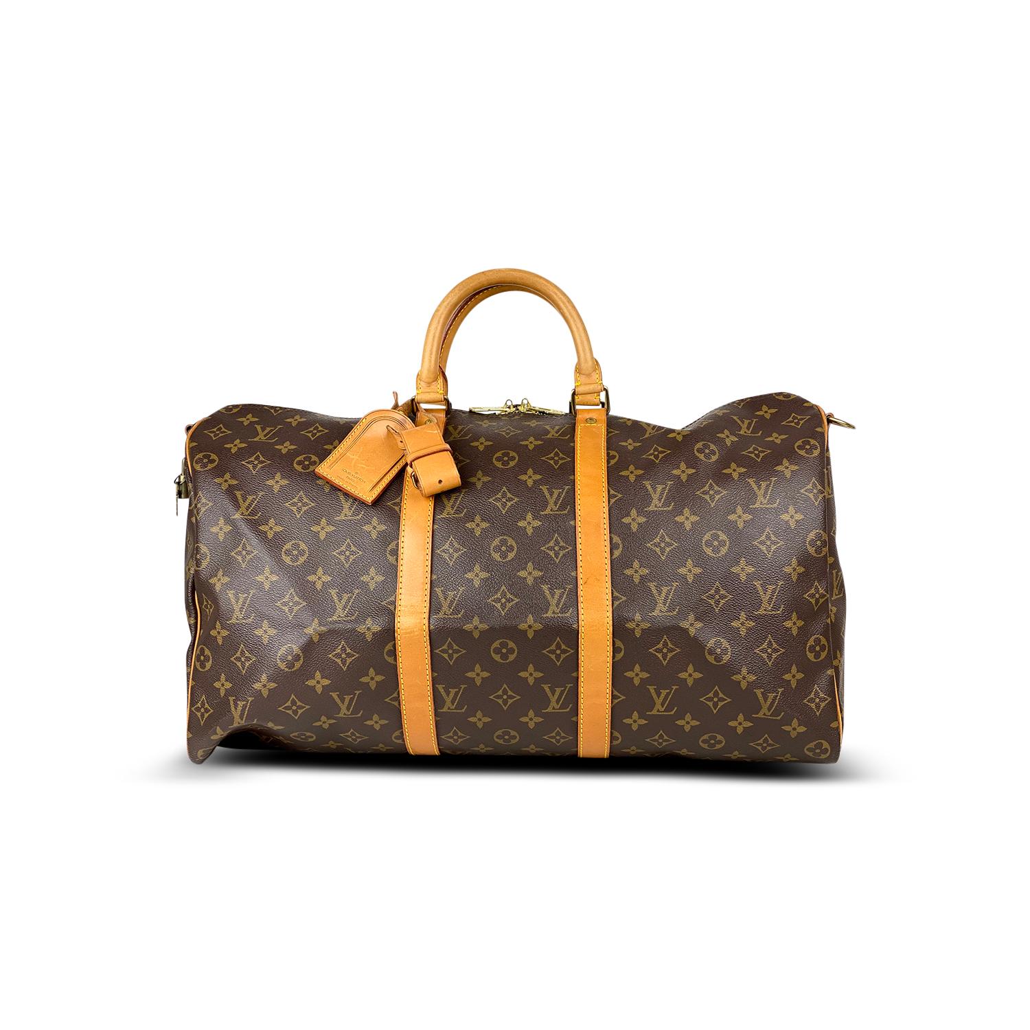Louis Vuitton Keepall Monogram Bandoulière 50 Weekend Bag 3