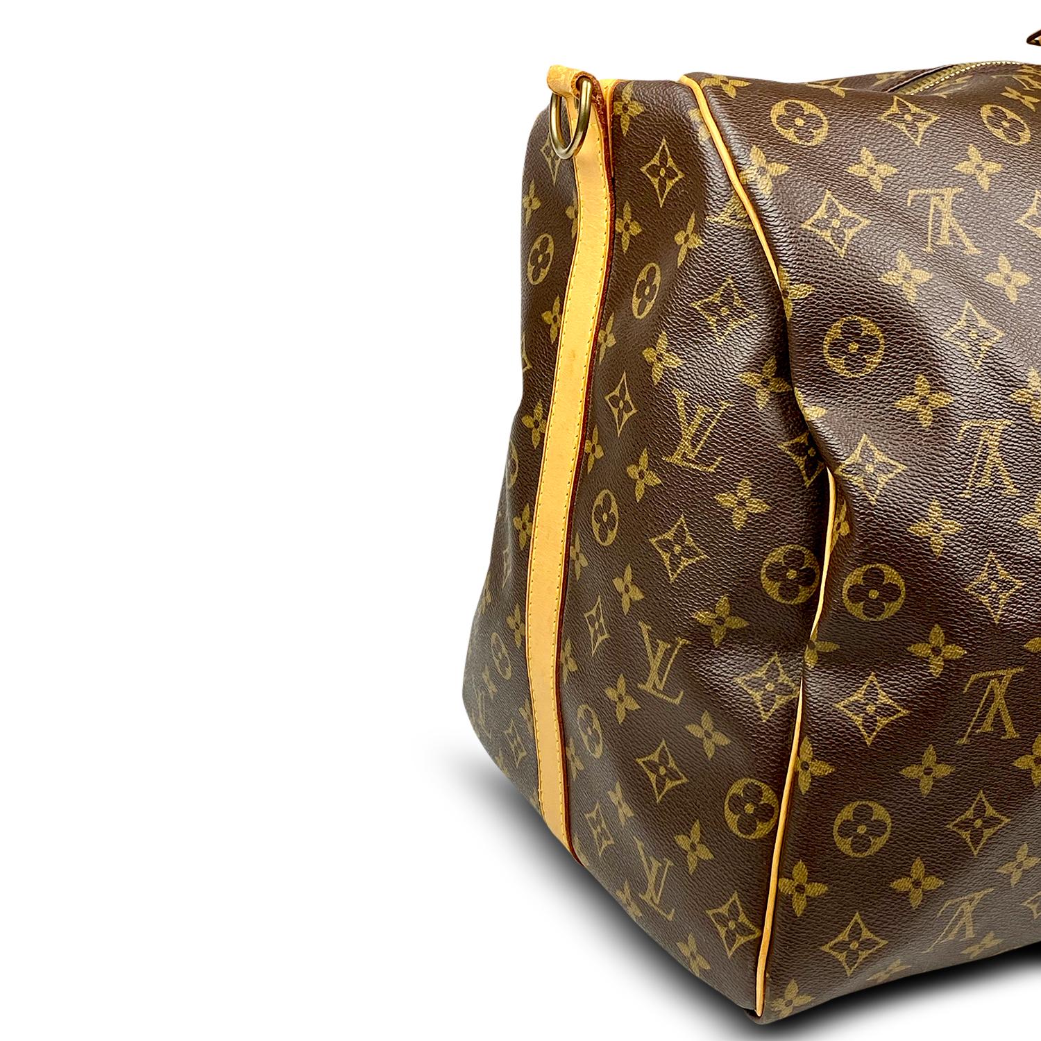 Louis Vuitton Keepall Monogram Bandoulière 60 For Sale 8