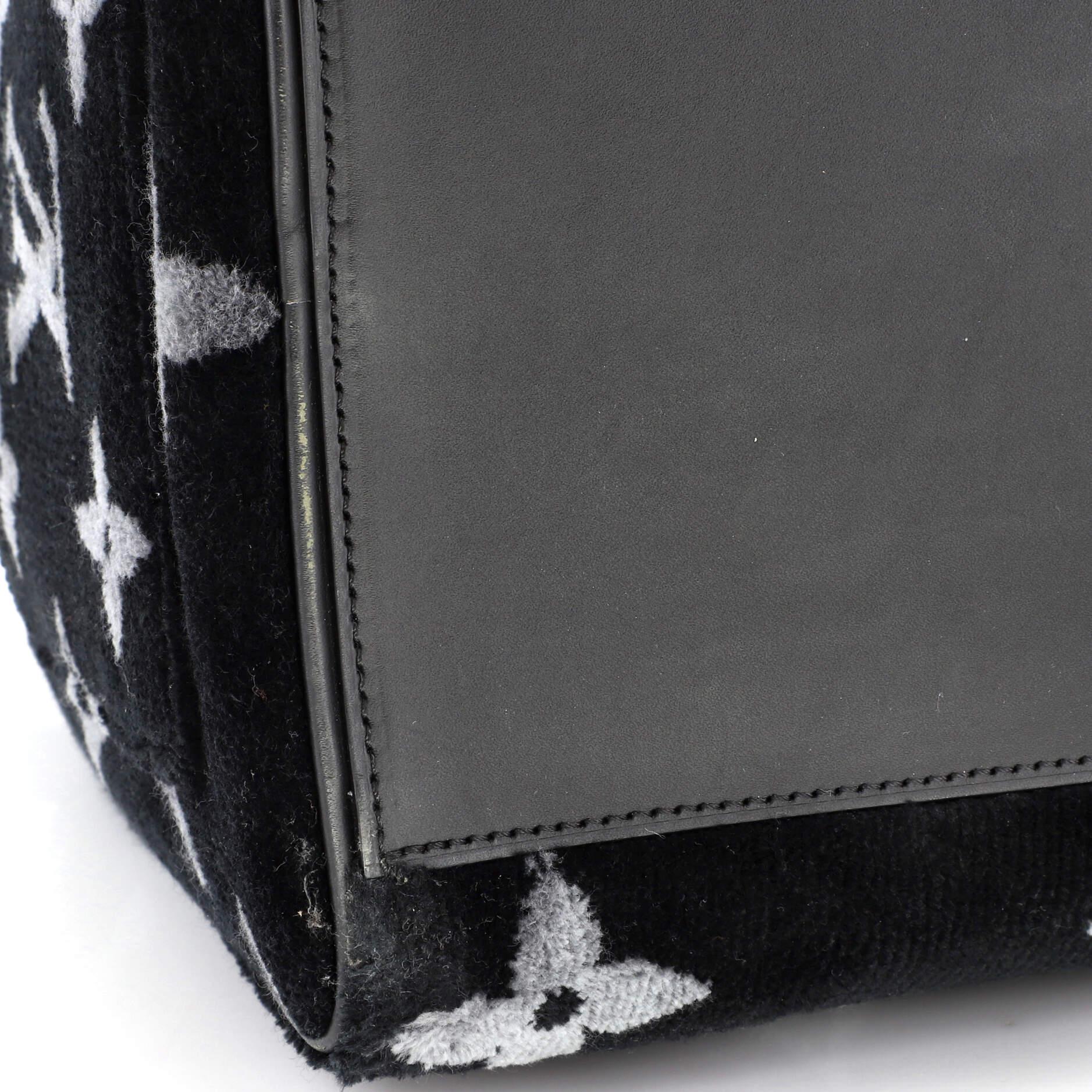 Louis Vuitton Keepall Multipocket Bandouliere Bag Monogram Tuffetage 50 2