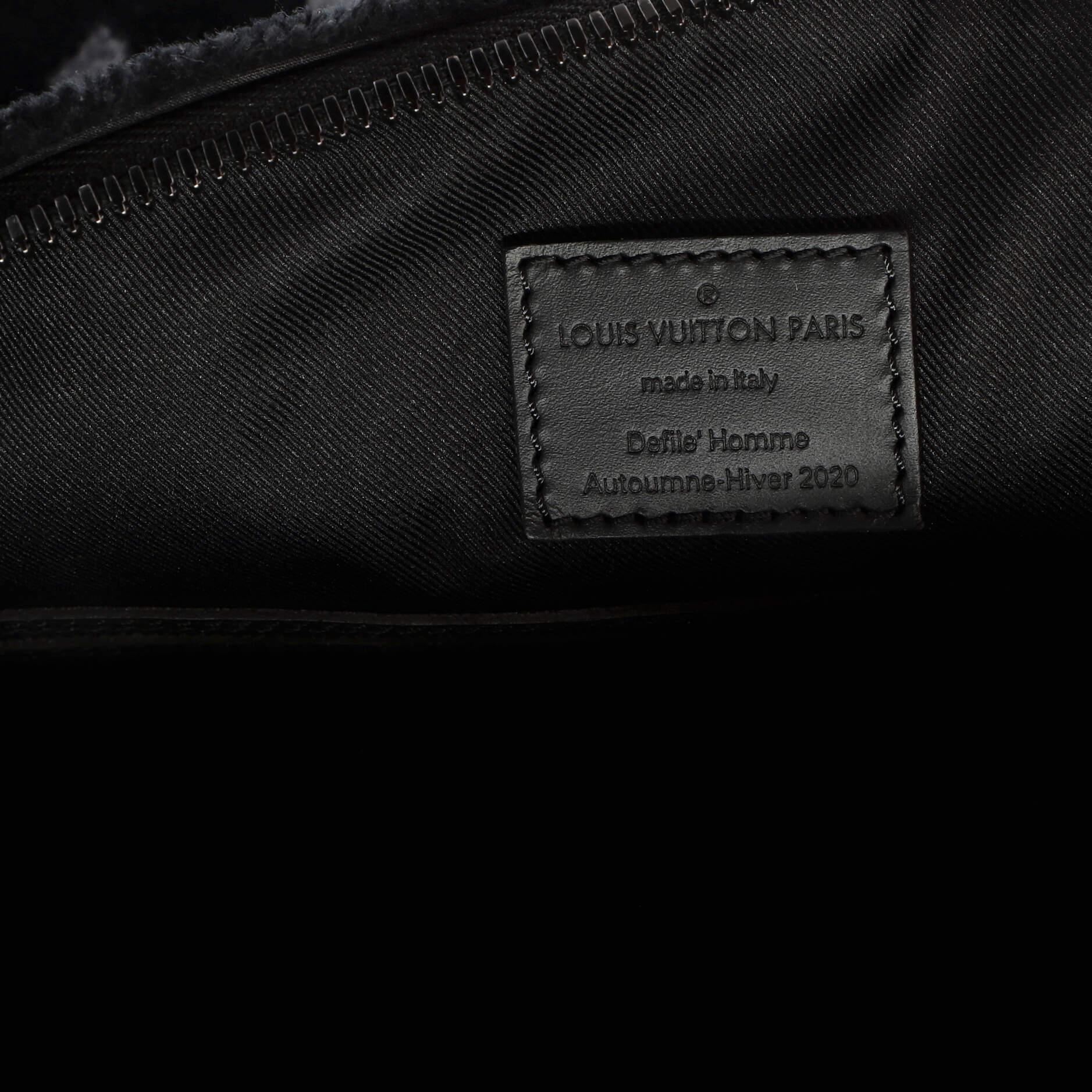 Louis Vuitton Keepall Multipocket Bandouliere Bag Monogram Tuffetage 50 3