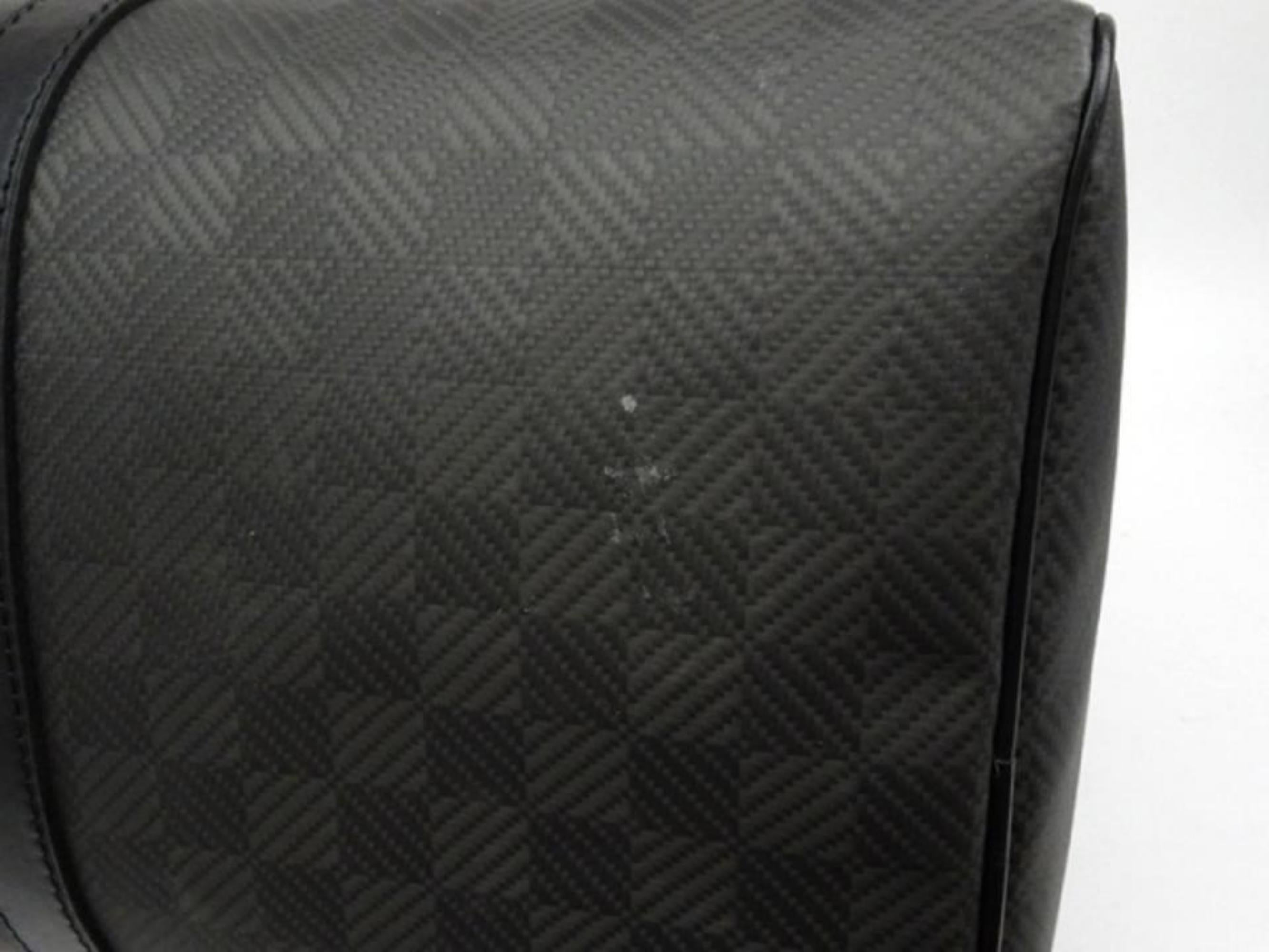 Louis Vuitton Keepall (Rare) Damier Graphite Carbon Fiber Carbone 45 230665 For Sale 4