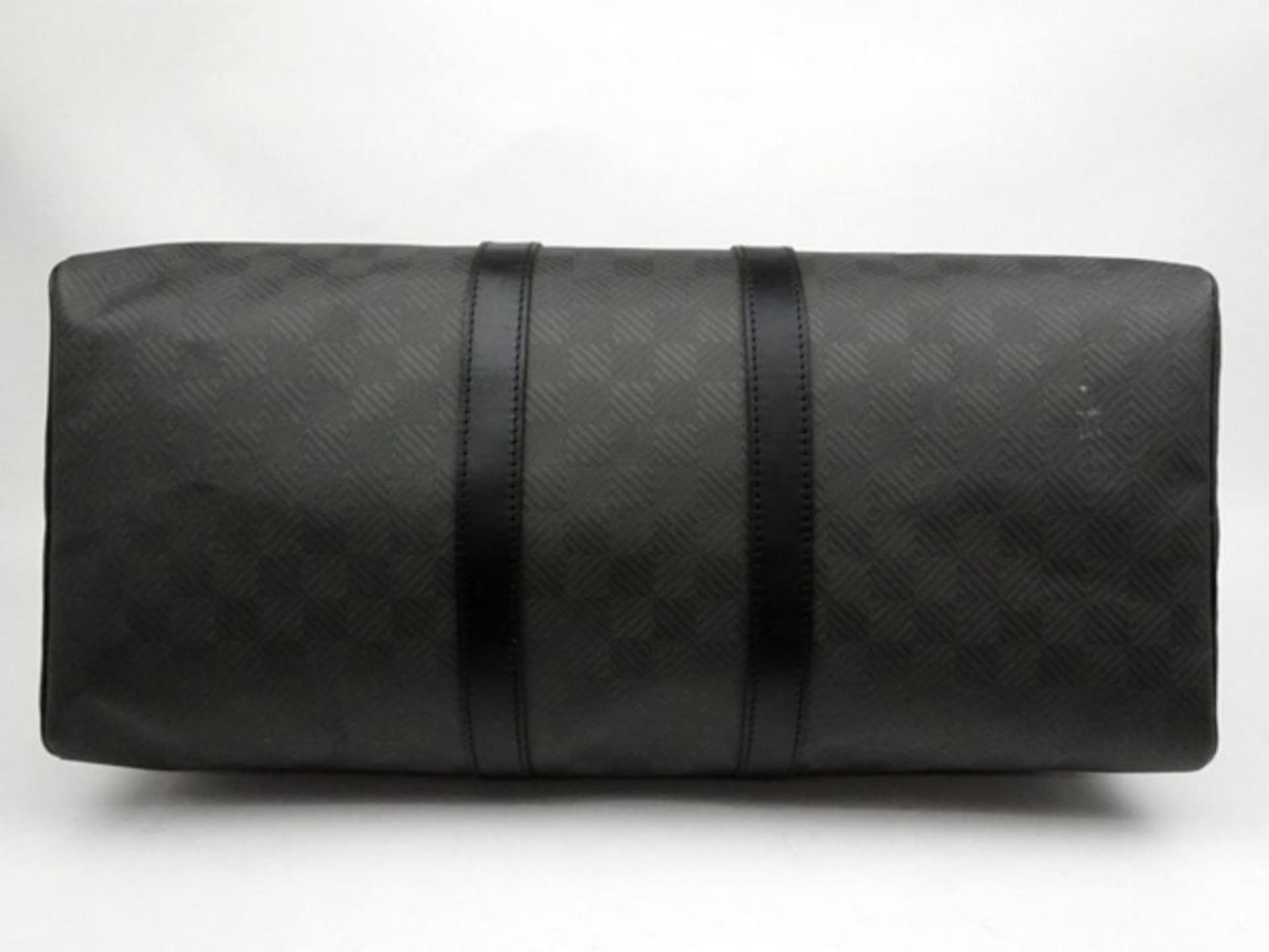 Louis Vuitton Keepall (Rare) Damier Graphite Carbon Fiber Carbone 45 230665 For Sale 2