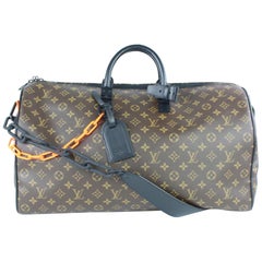 Louis Vuitton Keepall Runway Virgil Abloh Ss19 Monogram Chain Bandouliere 50 3lz