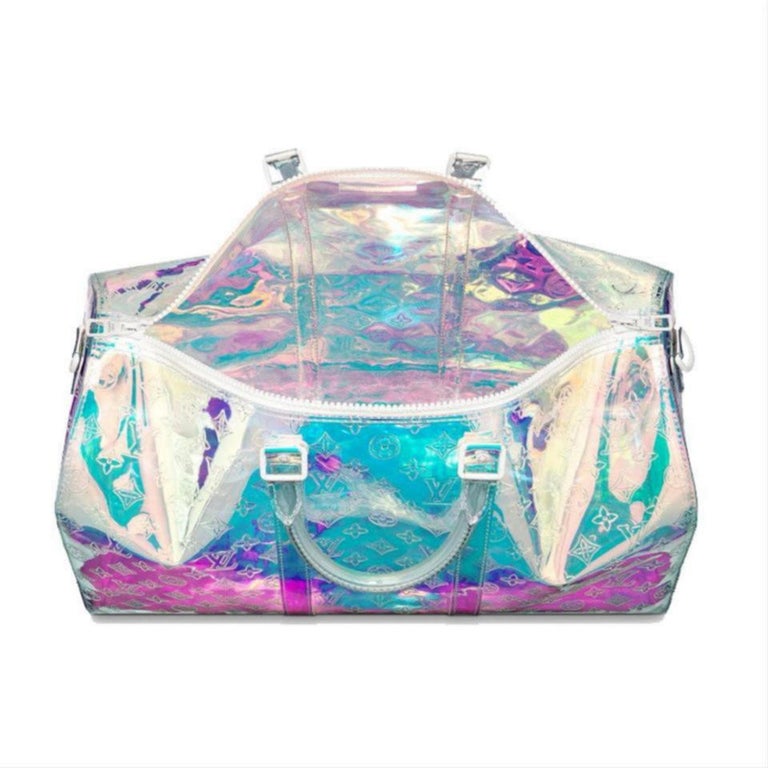 Louis Vuitton Keepall Ss19 Hologram Prism 50 Bandouliere 870370
