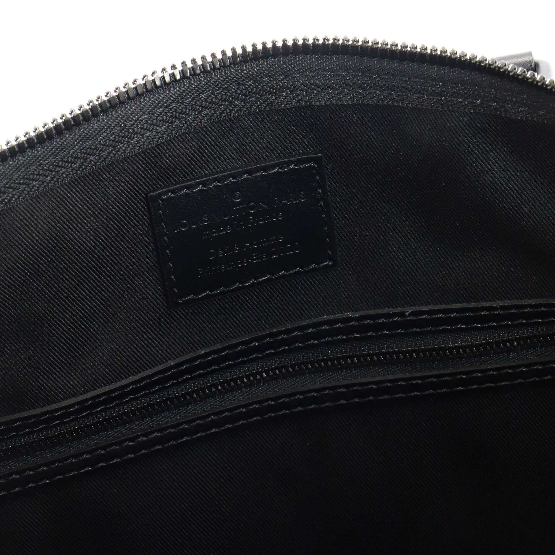 Louis Vuitton Keepall Triangle Bandouliere Bag Monogram Tuffetage Canvas  2
