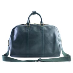 Vintage Louis Vuitton Kendall 2way 10lr0509 Epicea Green Taiga Leather Satchel