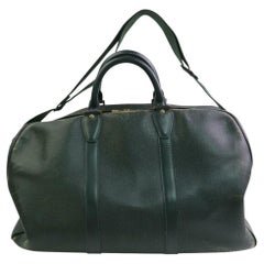 Louis Vuitton Kendall Duffle Bandouliere with Strap 871040 Green Taiga Leather