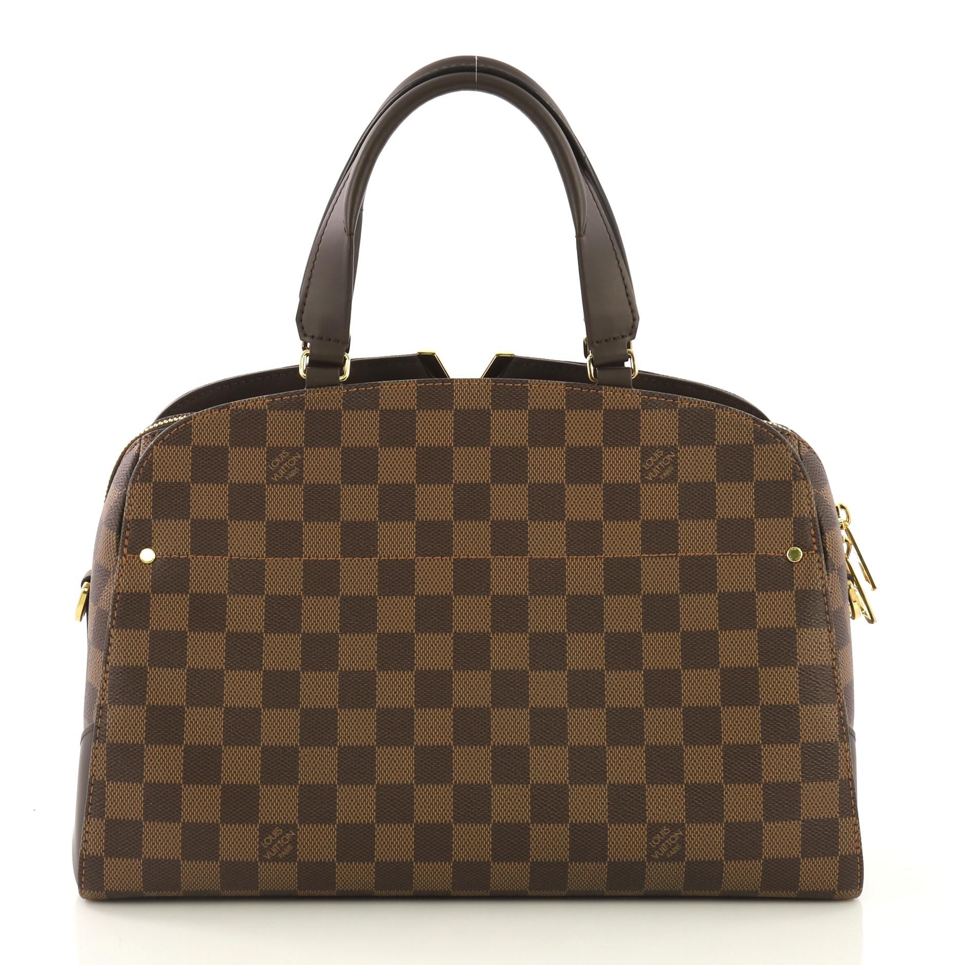 Louis Vuitton Kensington Bowling Bag Damier In Excellent Condition In NY, NY