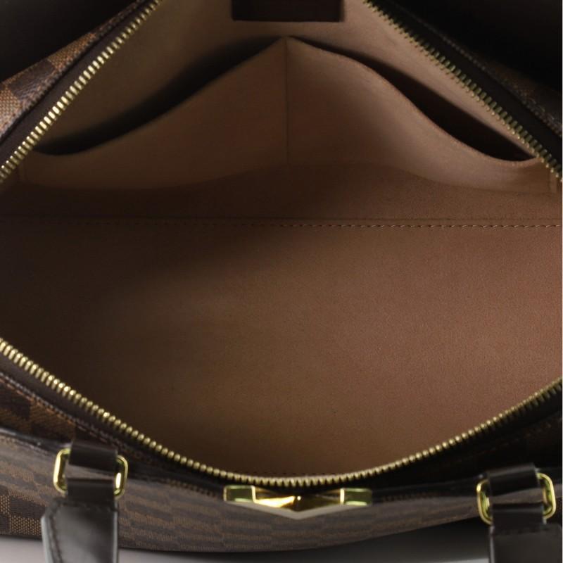 Gray Louis Vuitton Kensington Bowling Bag Damier