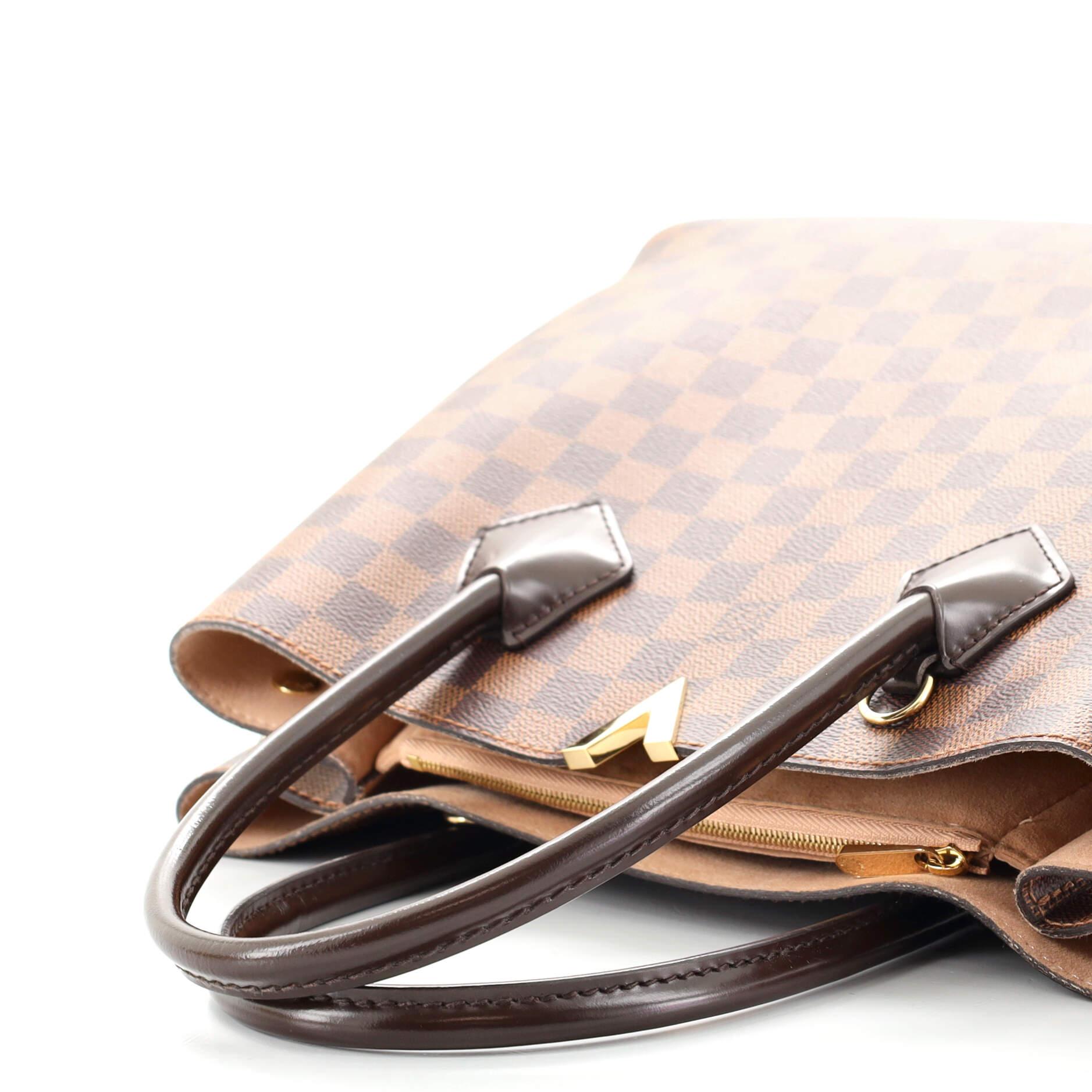 Louis Vuitton Kensington Handbag Damier In Good Condition In NY, NY