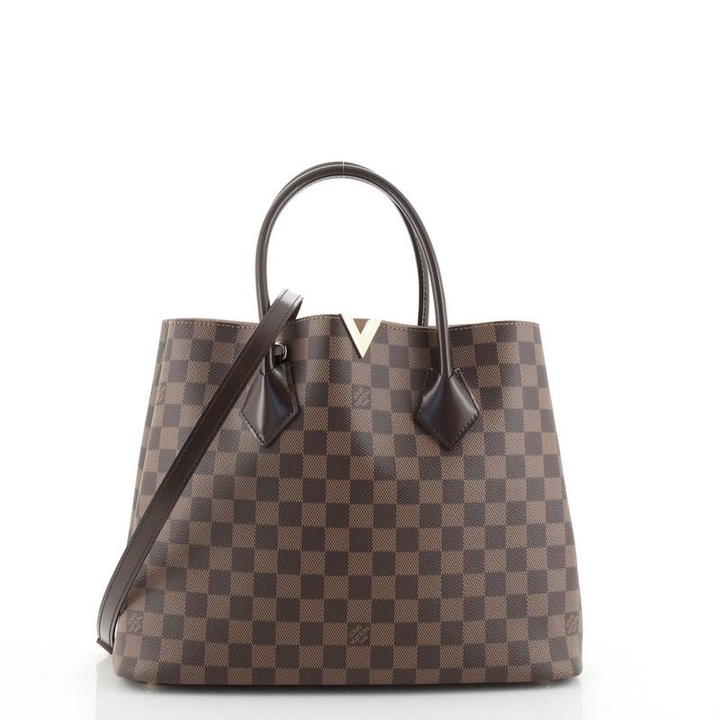 Women's or Men's Louis Vuitton Kensington Handbag Damier