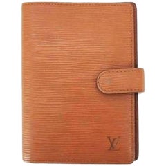 Vintage Louis Vuitton Kenya Brown Epi Leather Agenda 176762