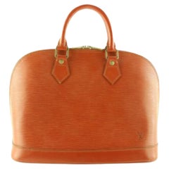 Louis Vuitton Kenyan Fawn Brown Epi Leather Alma PM 2LK0425