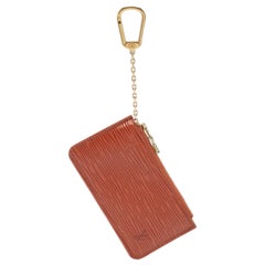 Louis Vuitton Kenyan Fawn Epi Leather Key Pouch