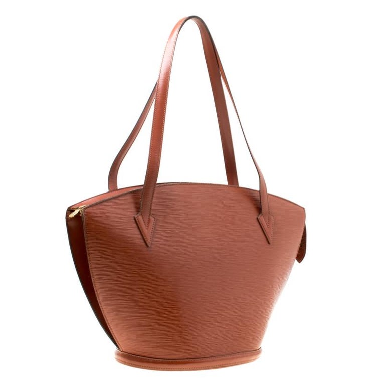 Louis Vuitton Kenyan Fawn Epi Leather Saint Jacques GM Bag For Sale at